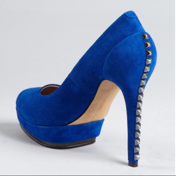 Vince Camuto Shoes - Vince Camuto ‘Deba’ Lapis Blue Suede Stiletto Pump